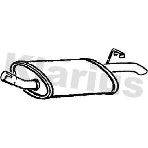 Klarius Box With Tail Pipe Rear FE235M