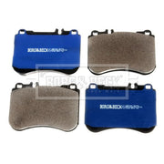 Borg & Beck 4 x Front Brake Pad Set BBP2497