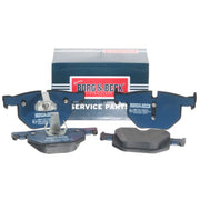 Borg & Beck 4 x Rear Brake Pad Set BBP2183