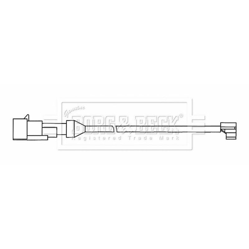 Borg & Beck Brake Pad Wear Sensor Front BWL33080