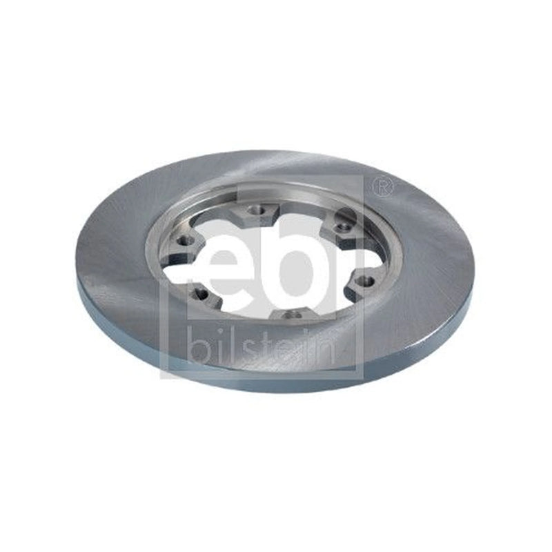 Febi 2 x Solid Rear Brake Discs 104498