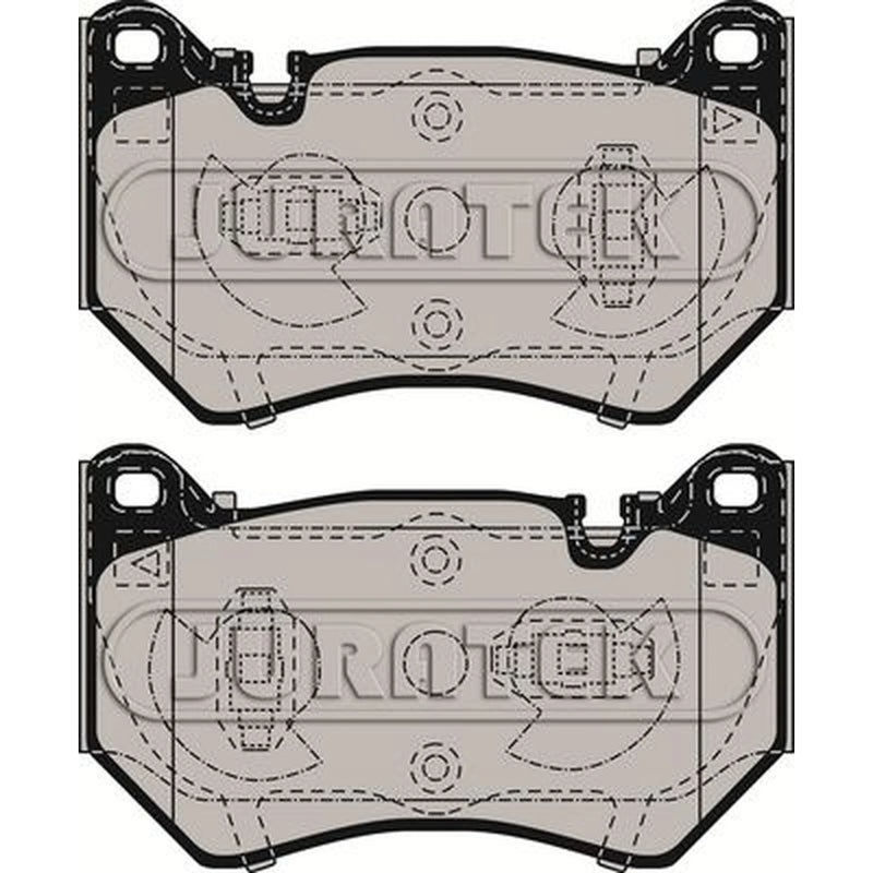 Juratek Front Brake Pad Set JCP8538