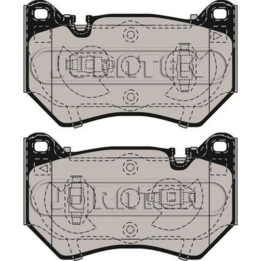 Juratek Front Brake Pad Set JCP8538