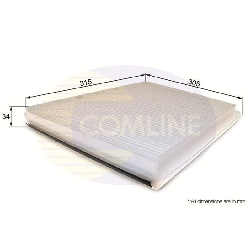 Comline Cabin Air Filter (Pollen Filter) EKF139