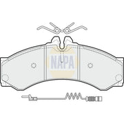 NAPA Rear Brake Pad Set NBP1857