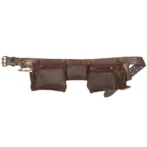 Kuny's 19427 Oiled Leather Construction Apron 12 Pocket - 19427