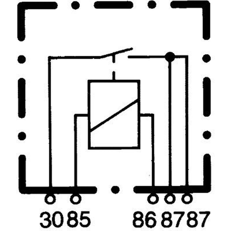 Hella Main Power Relay 4RA 933 332-151