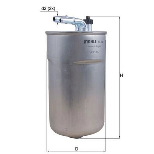 Mahle Fuel Filter Element KL 792