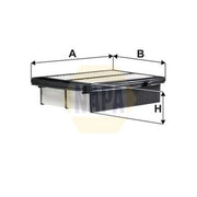 NAPA Engine Air Filter NFA1496