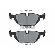 Textar Rear Brake Pad Set 2160702