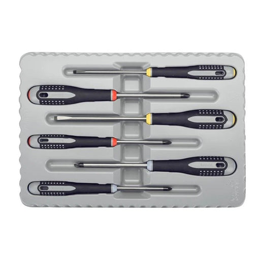 Bahco BE-9884 ERGO™ Screwdriver Set, 6 Piece - BE-9884