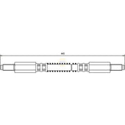 NAPA Brake Hydraulic Hose Line Front NBH1097