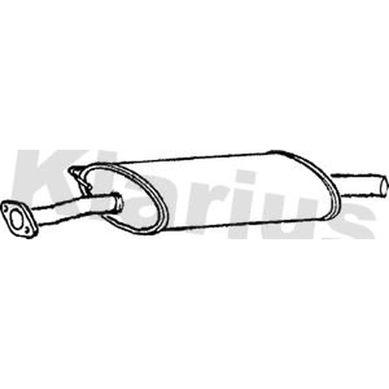 Klarius Box With Centre Pipe Centre FE533B