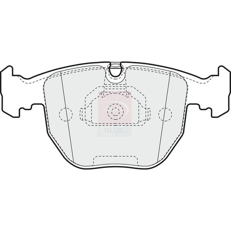 Apec Front Brake Pad Set PD3387