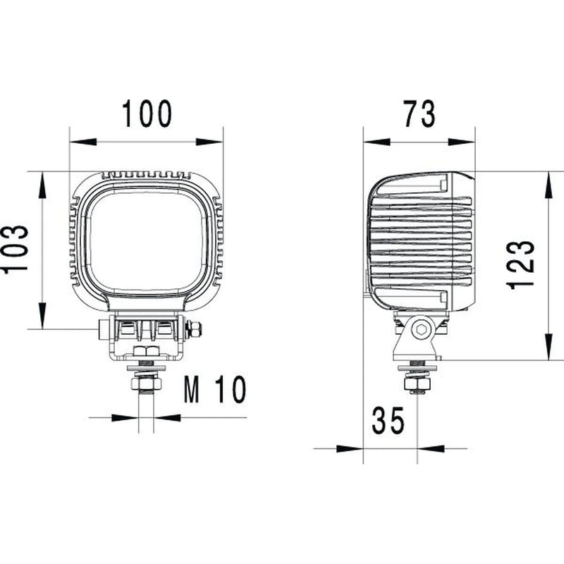 Hella Worklight High 1GA 357 109-012