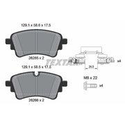 Textar Rear Brake Pad Set 2626501