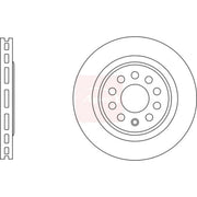 Apec 2 x Vented Front Brake Discs DSK3167