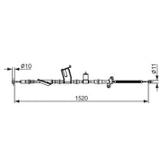 Bosch Handbrake Cable Rear 1 987 482 916