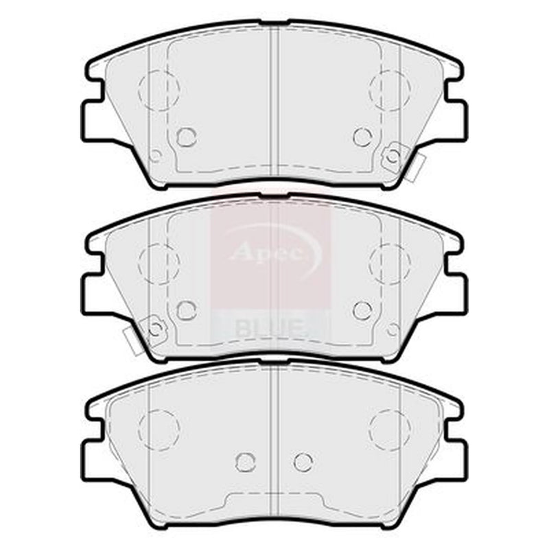 Apec Front Brake Pad Set PD3907