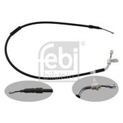 Febi Handbrake Cable Right Rear 34909