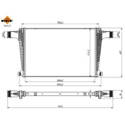 NRF Intercooler (Charge Air Cooler) 309127