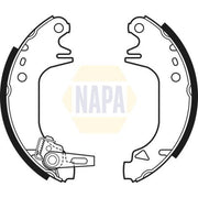 NAPA Brake Shoe Set Axle Kit NBS1006