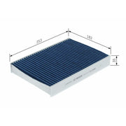 Bosch Cabin Air Filter (Pollen Filter) 0 986 628 657