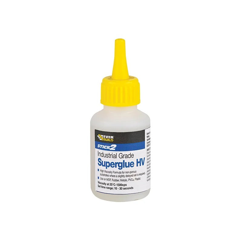 Everbuild Sika Industrial Superglue HV 50g - 484655