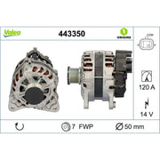 Valeo Car Alternator 12V 443350