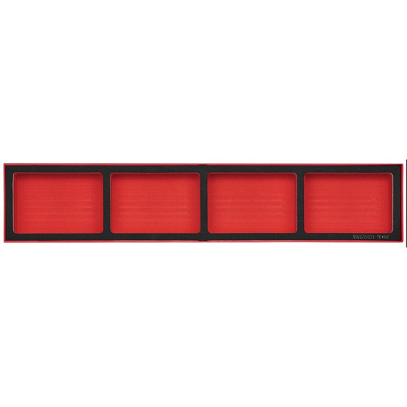 Teng Tools Storage Tray FOAMX4 4 Compartments 570mm