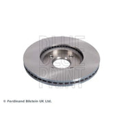 Blue Print 2 x Vented Front Brake Discs ADF124357