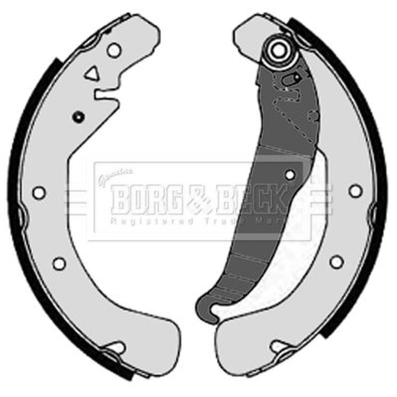 Borg & Beck Brake Shoe Set Axle Kit BBS6203