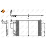 NRF Air Conditioning Condenser 35922