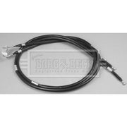 Borg & Beck Handbrake Cable Left Rear BKB2917