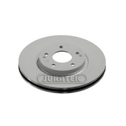 Juratek 2 x Vented Front Brake Discs SSA106