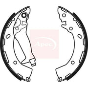 Apec Brake Shoe Set Axle Kit SHU804