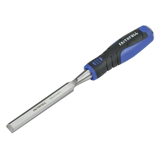 Faithfull Soft Grip Bevel Edge Chisel 16mm (5/8in) - FAIWCSG16