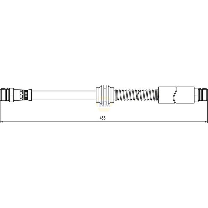 NAPA Brake Hydraulic Hose Line Rear NBH1315