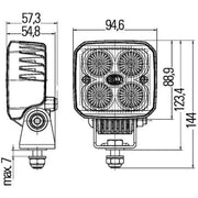 Hella Worklight High 1GA 996 284-001