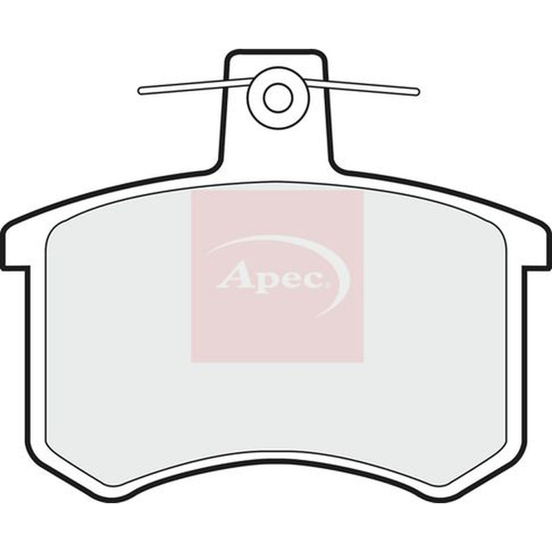 Apec Rear Brake Pad Set PAD371