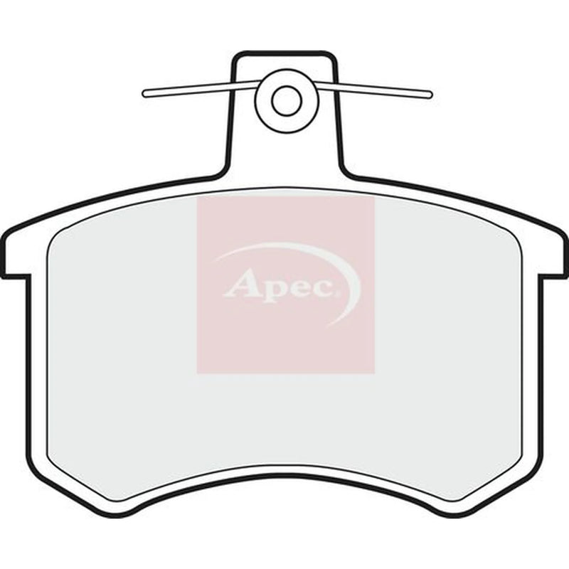 Apec Rear Brake Pad Set PAD371