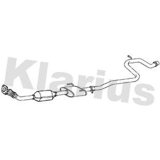 Klarius Catalyst Type Approved With Pipe 312081