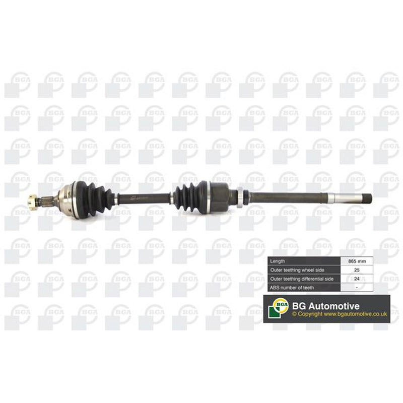 BGA CV Drive Shaft Driveshaft Front Right DS1410R