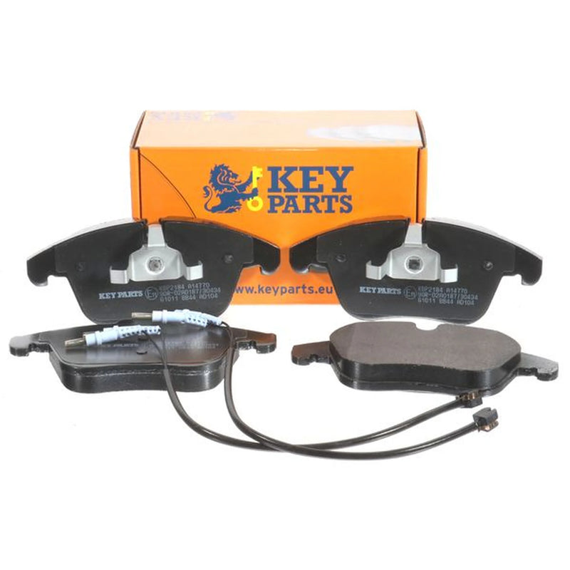 Key Parts 4 x Front Brake Pad Set KBP2184