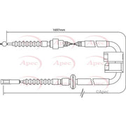 Apec Handbrake Cable Left Rear CAB1016