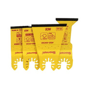 Starrett KSO-0400 Professional Oscillating Blade Set, 4 Piece - KSO-0400