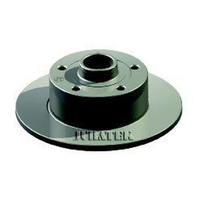 Juratek 2 x Solid Rear Brake Discs VAG125