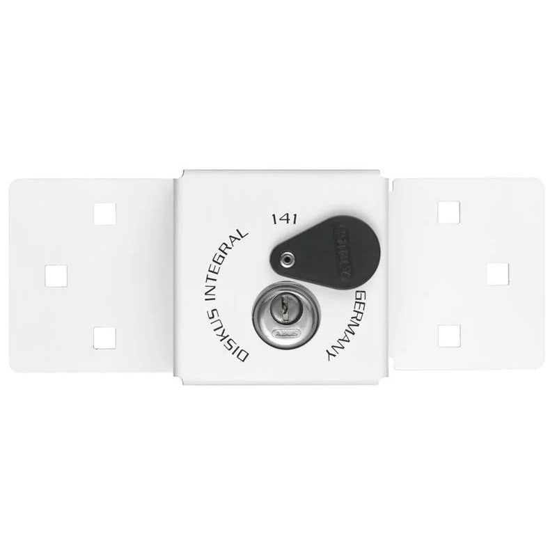 ABUS Mechanical 141/200 Diskus® Integral Van Lock White & 26/70mm Diskus®