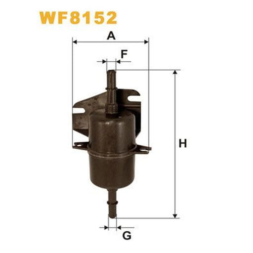 WIX Fuel Filter Element WF8152