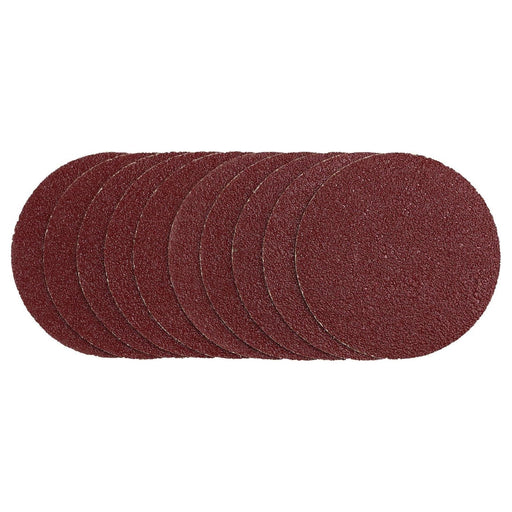 Draper Sanding Discs, 125mm, Hook & Loop, 40G (Pack of 10) 02693 Draper  - Town Parts